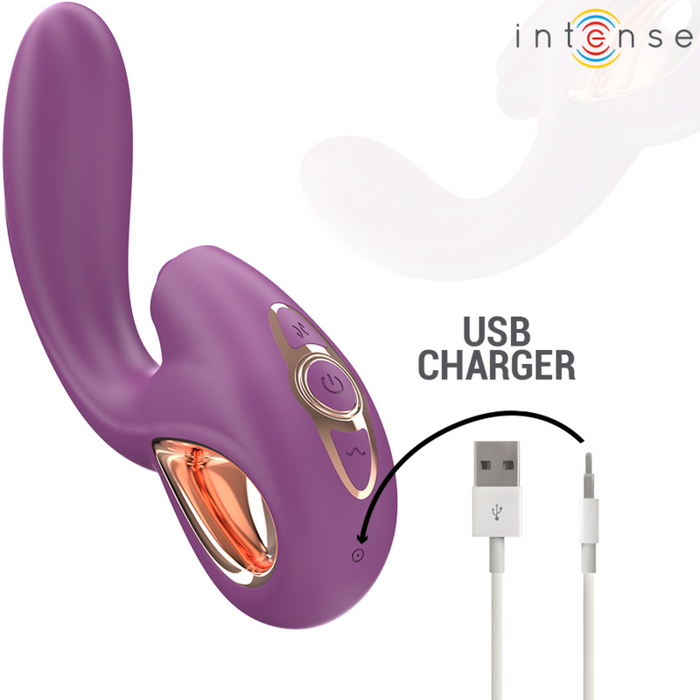 Intense Lali Vibrador De Punto G Con Empuje Y Vibración