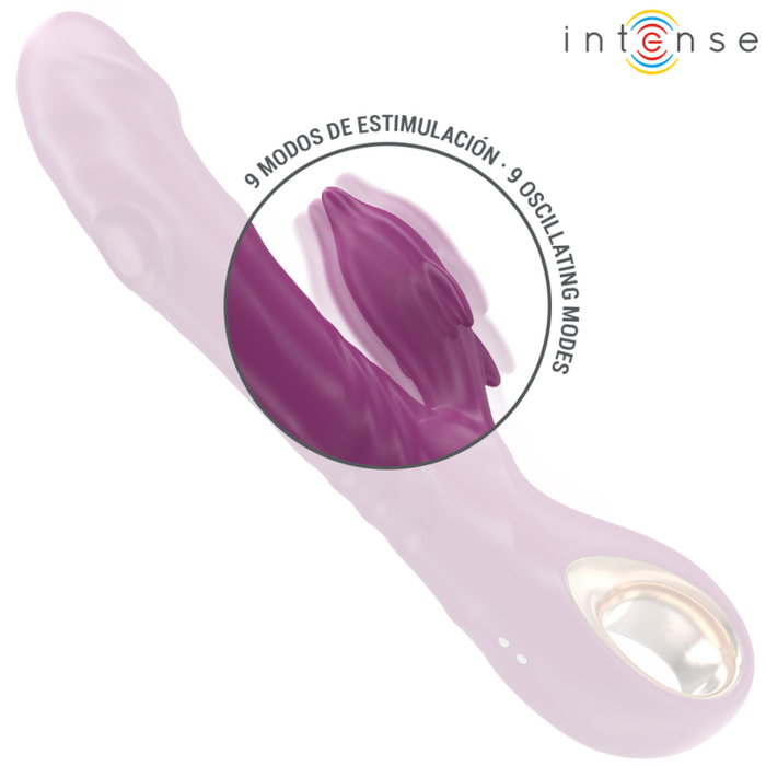 Intense Halle Vibrador Con Lengua Estimuladora Morado