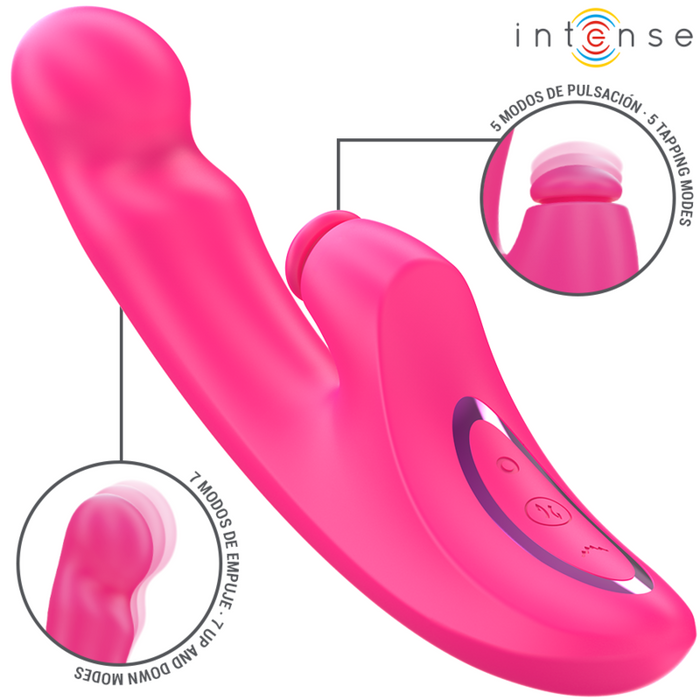 Intense Emi Vibrador Multifunción 3 En 1 13,5 cm