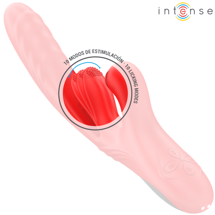 Intense Rosalia Vibrador Multifunción 3 En 1 Rojo