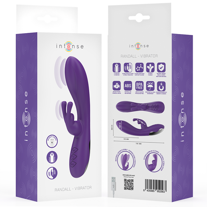 Intense Randall Vibrador Conejito Con 10 Modos De Vibración