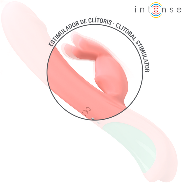 Intense Rachel Vibrador Conejito Con Punta Oscilante 23 cm