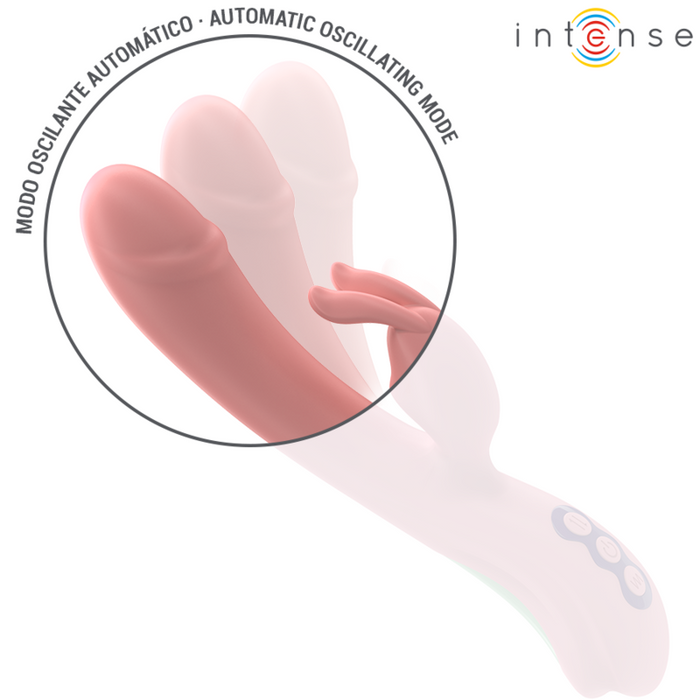Intense Rachel Vibrador Conejito Con Punta Oscilante 23 cm