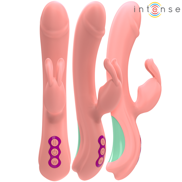 Intense Rachel Vibrador Conejito Con Punta Oscilante 23 cm