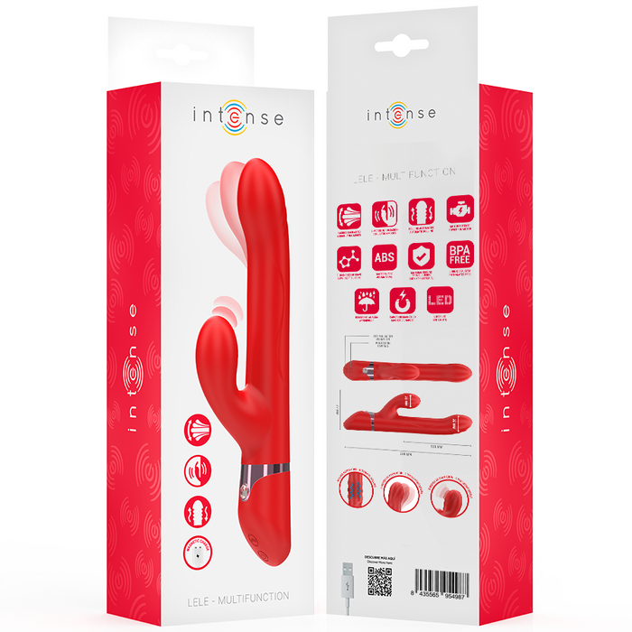 Intense Lele Vibrador Multifunción Con Rotación Y Oscilación