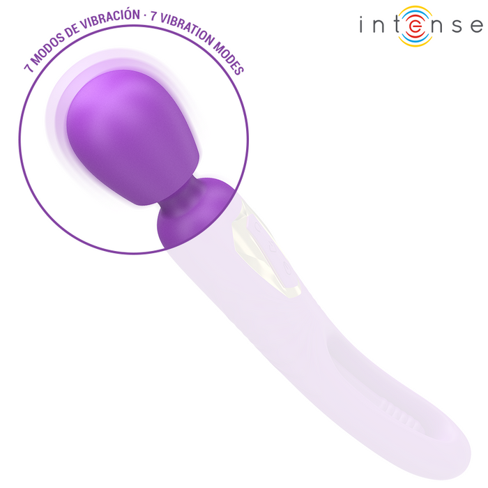 Intense Christy Vibrador Wand Con Lengua Giratoria