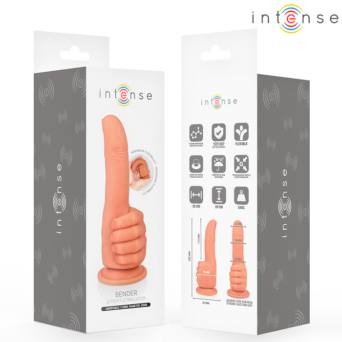 Intense Bender G Spot Stimulator Flexible Hand 11.3 Cm