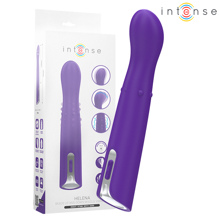 Intense Helena Vibrador Up & Down Con Bolas Internas 13,5 cm