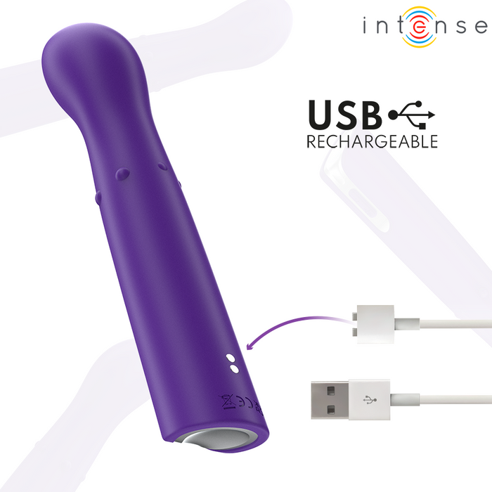 Intense Helena Vibrador Up & Down Con Bolas Internas 13,5 cm
