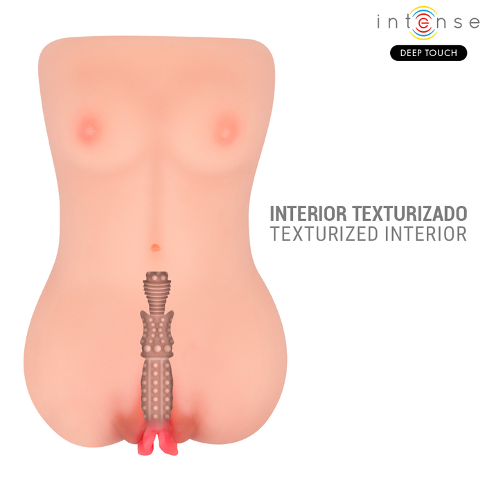 Intense Deep Touch Catherine Vibrator & Suction Masturbator With Voice