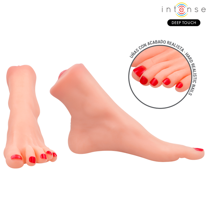 Intense Deep Touch Gabbie Two Piece Foot Shaped Mastubador
