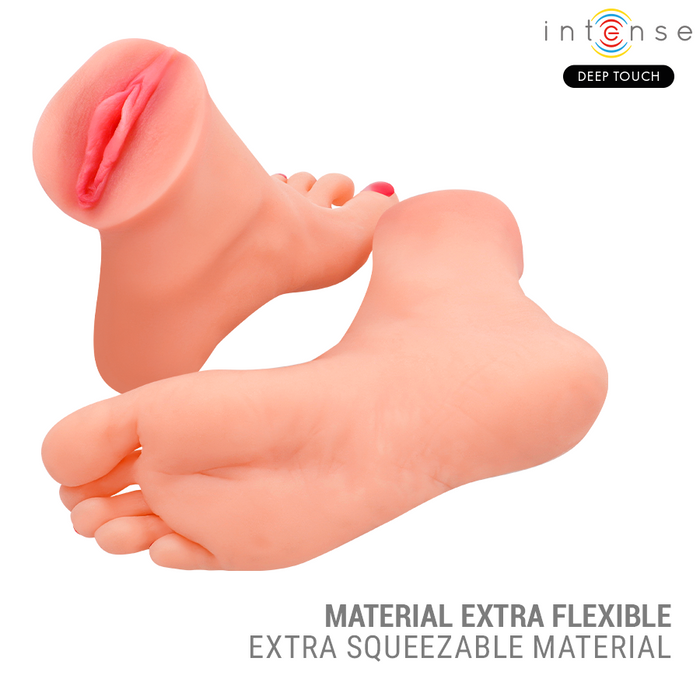 Intense Deep Touch Gabbie Two Piece Foot Shaped Mastubador