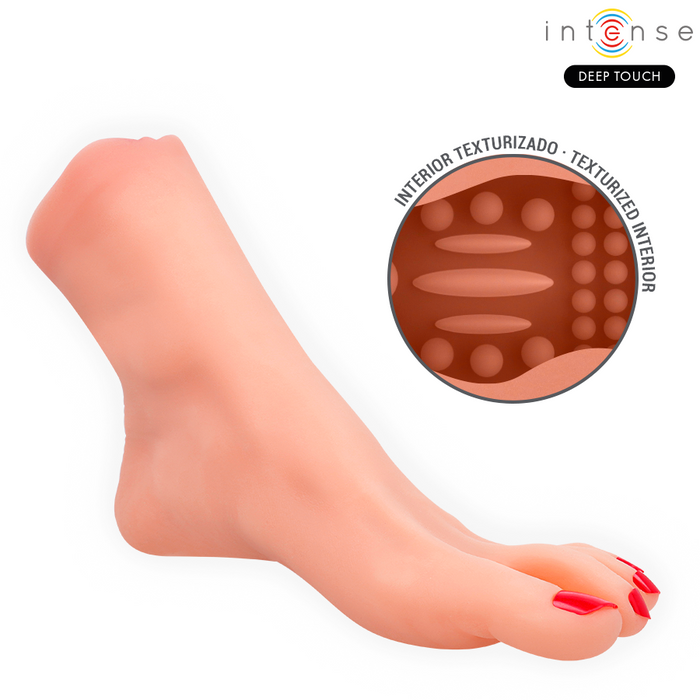 Intense Deep Touch Gabbie Two Piece Foot Shaped Mastubador
