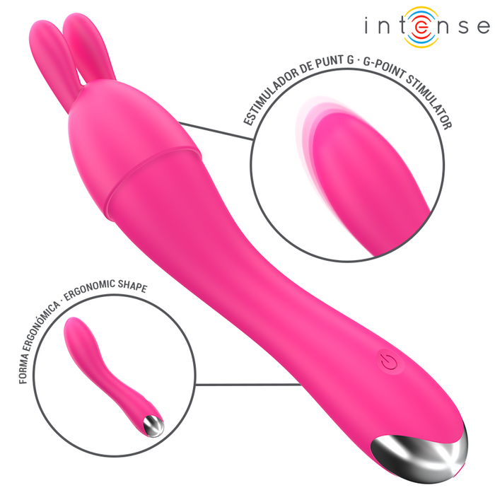 Intense High Tech Cher Vibrador 20 Modos Con 4 Cabezas