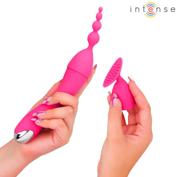 Intense High Tech Cher Vibrador 20 Modos Con 4 Cabezas