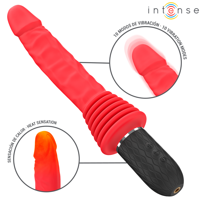 Intense High Tech Cynthia Vibrador Thrusting Con Calor
