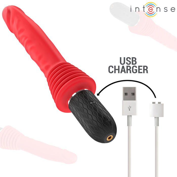 Intense High Tech Cynthia Vibrador Thrusting Con Calor