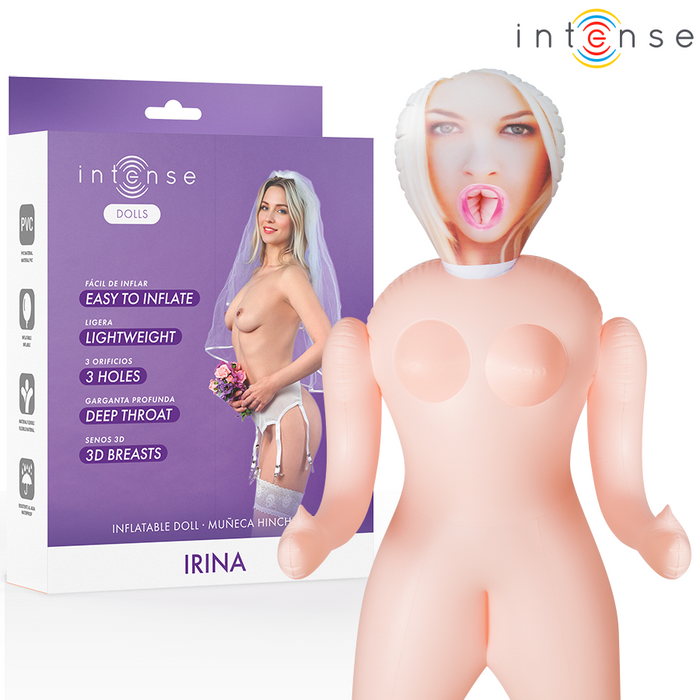 Intense Dolls Irina Inflatable Doll With Three Orifices