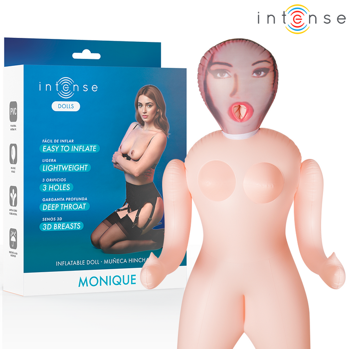 Intense Dolls Monique Inflatable Doll With Three Orifices