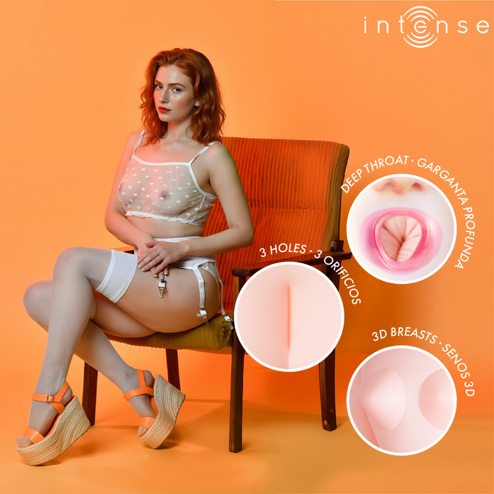 Intense Dolls Scarlett Inflatable Doll With Three Orifices