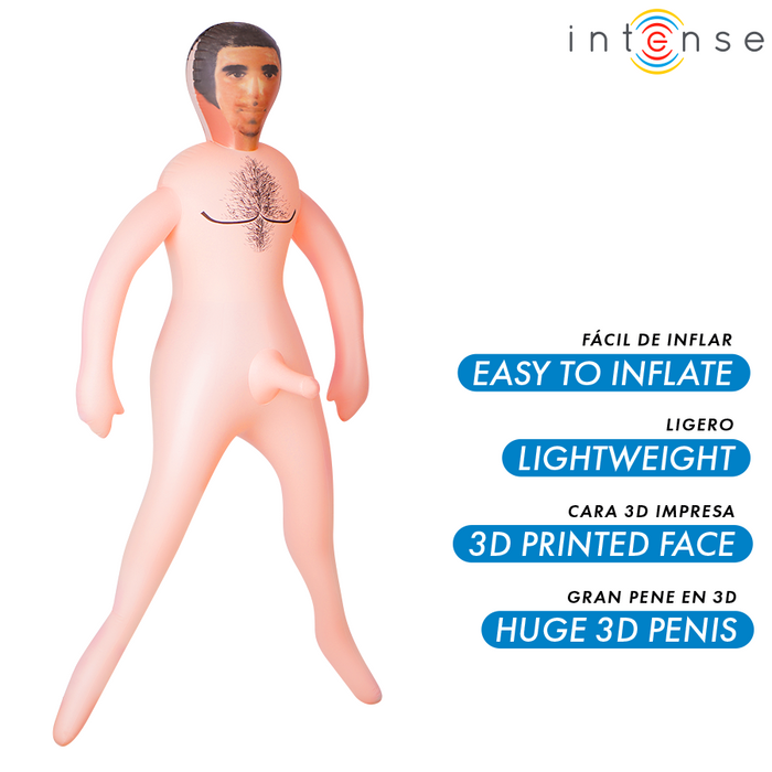 Intense Dolls Anthony Inflatable Doll With 3d Penis
