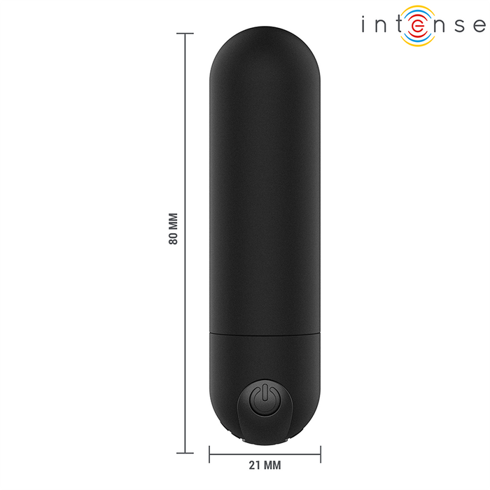 Intense Karen Mini Rechargeable Vibrating Bullet Black