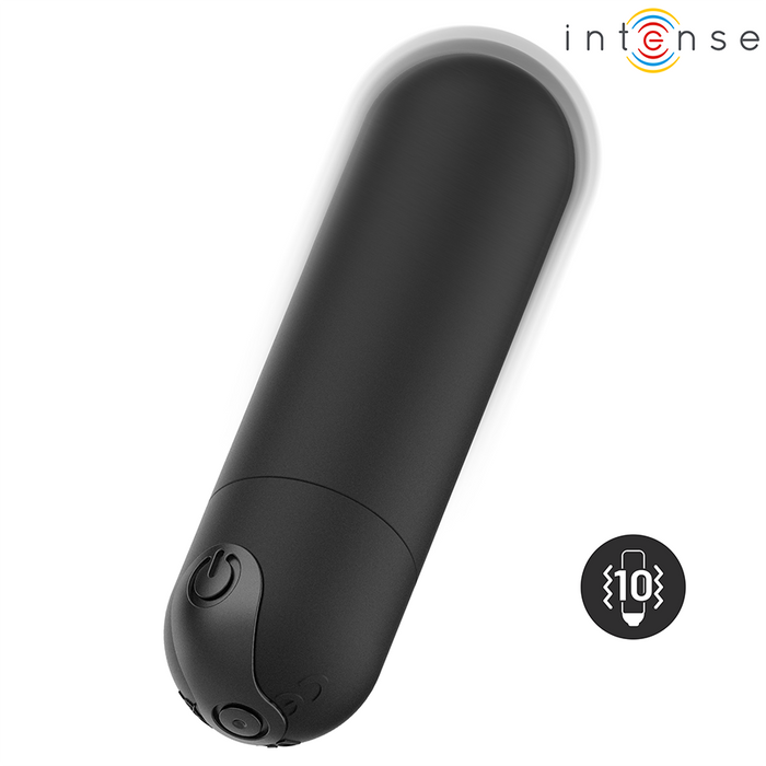 Intense Karen Mini Rechargeable Vibrating Bullet Black