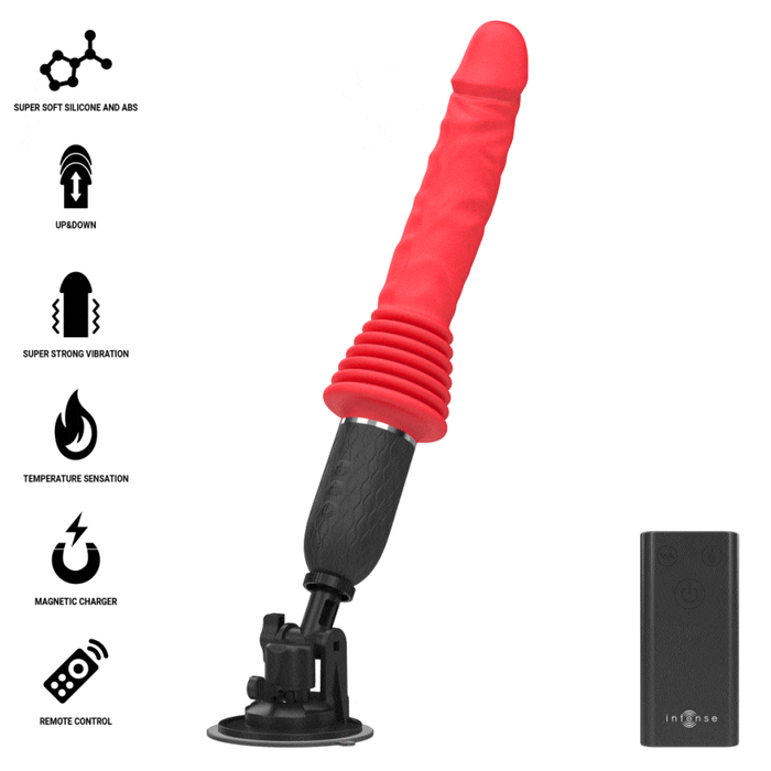 Intense High Tech Cynthia Vibrador Thrusting Con Calor