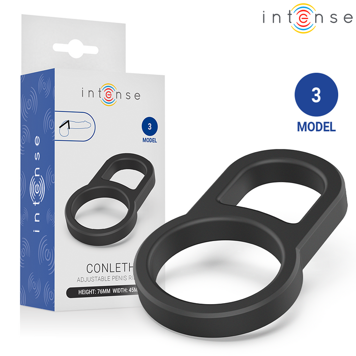Intense Conleth Adjustable Double Penis Ring Model 3