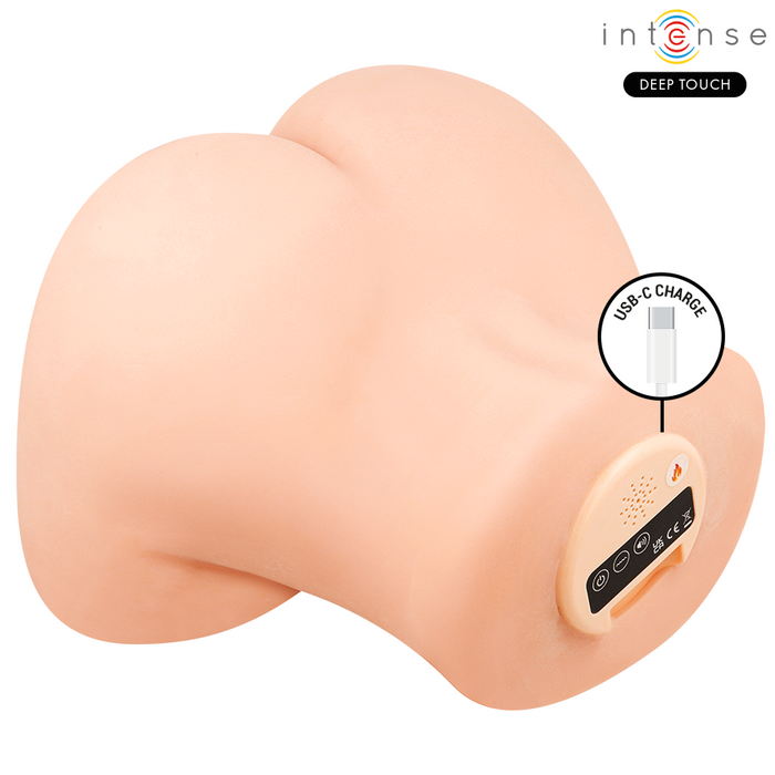 Intense Deep Touch Ginger Vaginal Masturbator With Suction, Heat, Vibration And Voice Effects With Remote Control 5.3 Kg