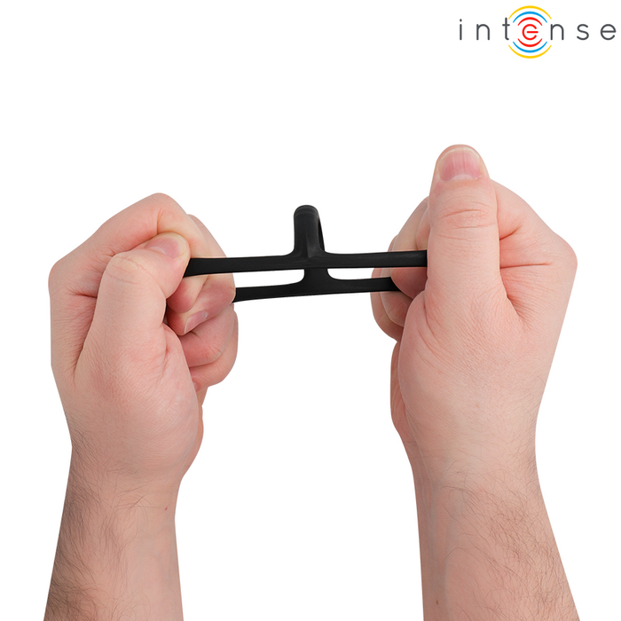 Intense John Adjustable Triple Penis Ring Model 4