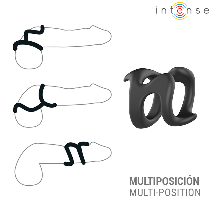 Intense Nikolaj Adjustable Penis Ring Model 8