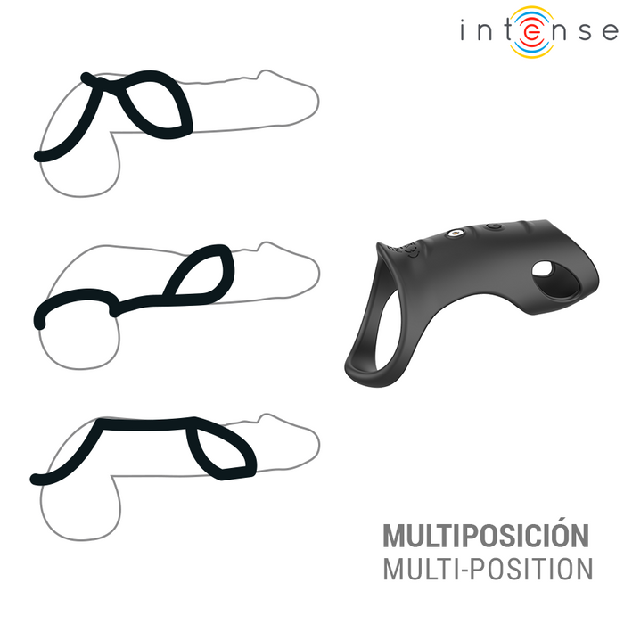 Intense Jerome Adjustable Vibrating Penis Ring Model 12