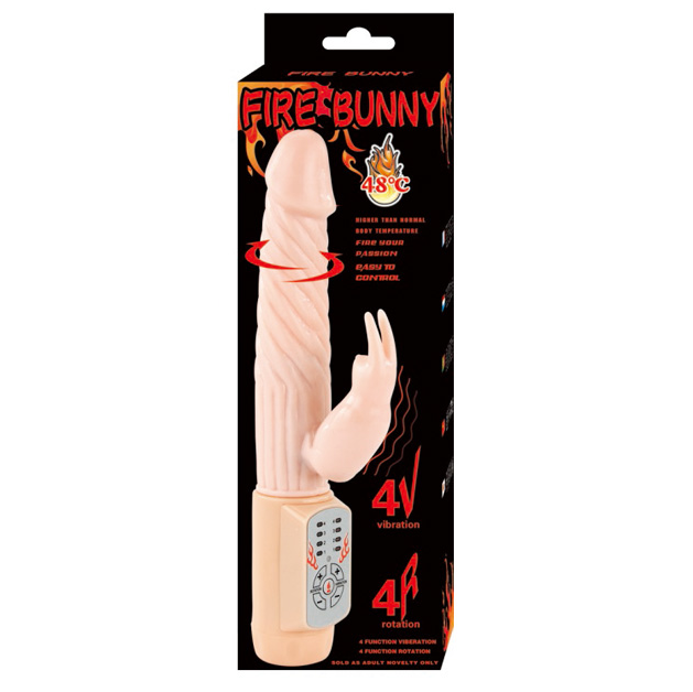 Baile Fire Bunny Vibrador Conejito 22 Cm