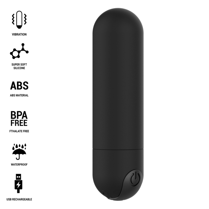 Intense Karen Mini Rechargeable Vibrating Bullet Black