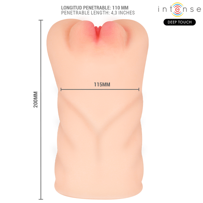 Intense Deep Touch Krista Vaginal Masturbator With Suction, Vibration And Voice Effect 1.2 Kg