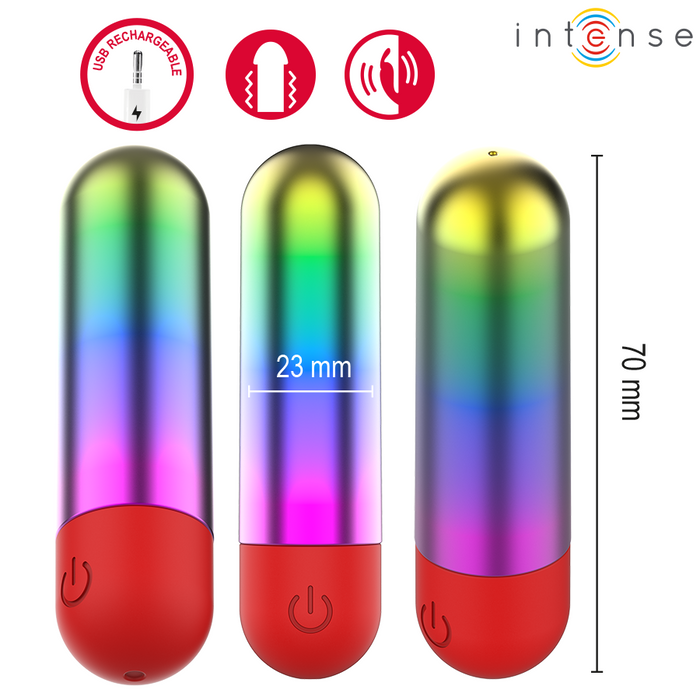Intense Debbie Rainbow Clitoris Vibrating Bullet