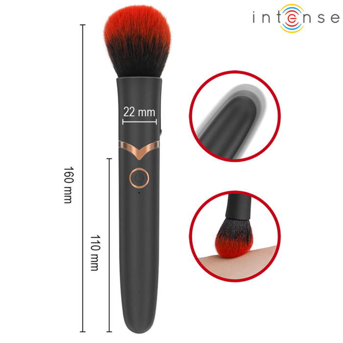 Intense Emilia Vibrador Cepillo Con 10 Vibraciones 16 cm