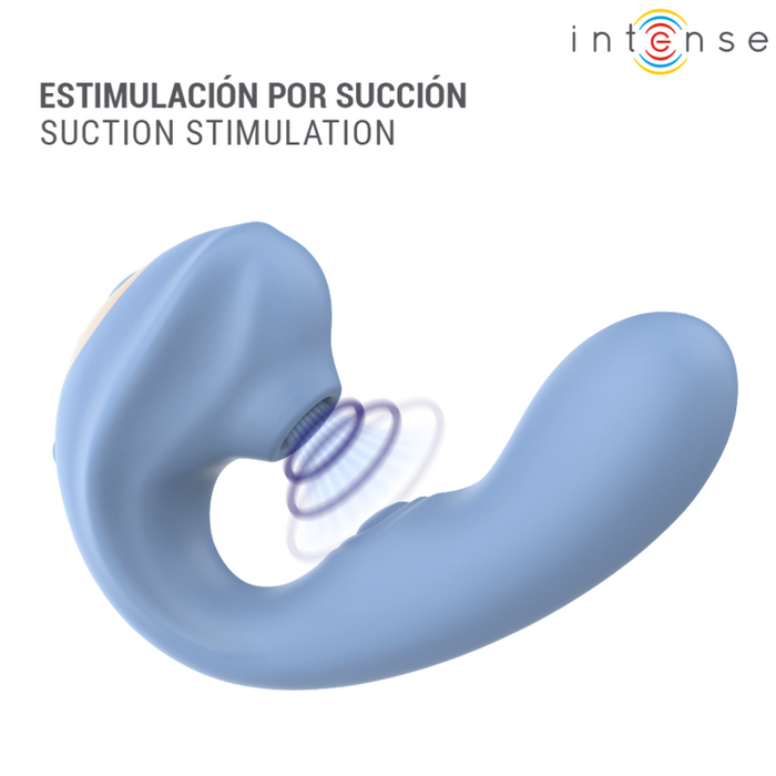 Intense Gina Estimulador De Clítoris Multifunción Azul