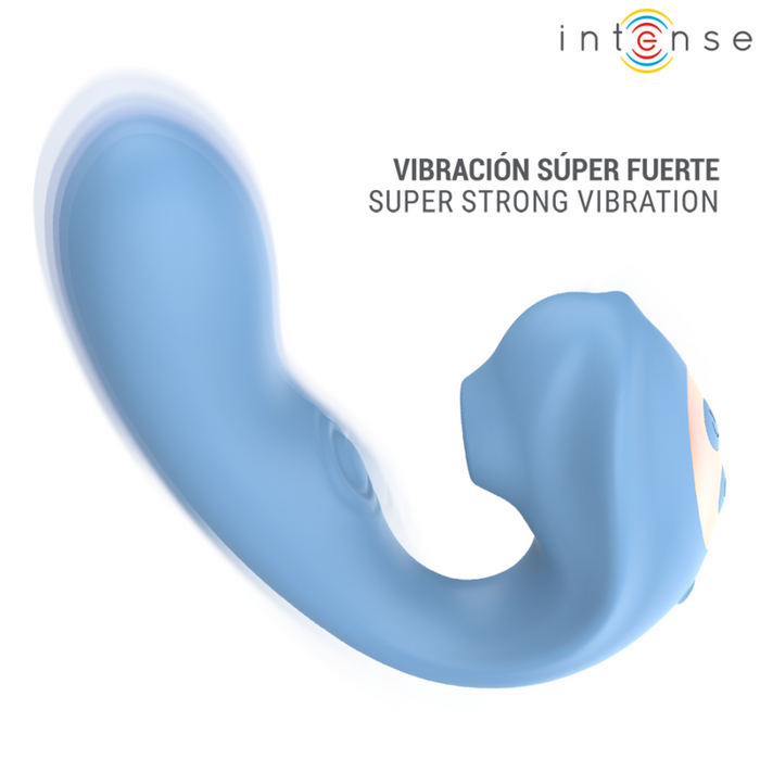 Intense Gina Estimulador De Clítoris Multifunción Azul