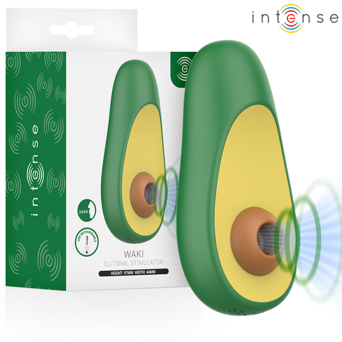 Intense Waki Avocado Clitoral Suction Stimulator