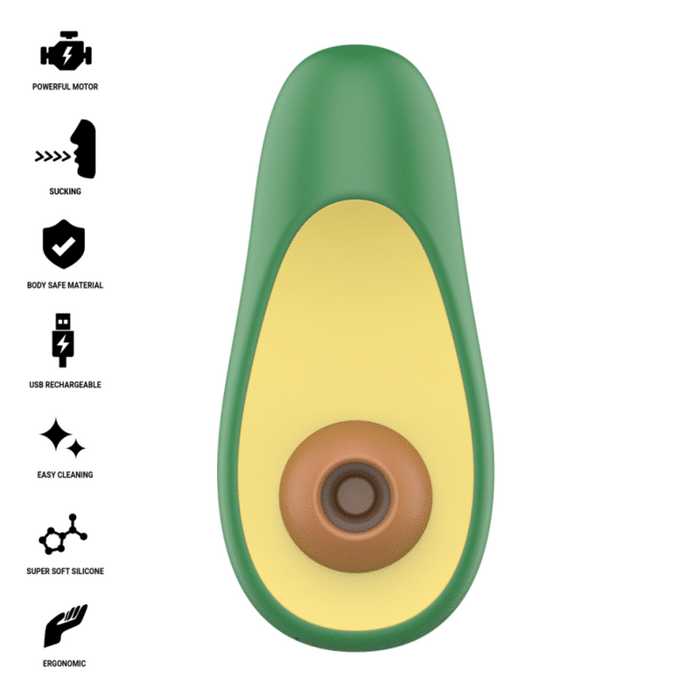 Intense Waki Avocado Clitoral Suction Stimulator
