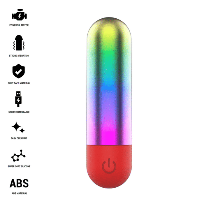 Intense Debbie Rainbow Clitoris Vibrating Bullet