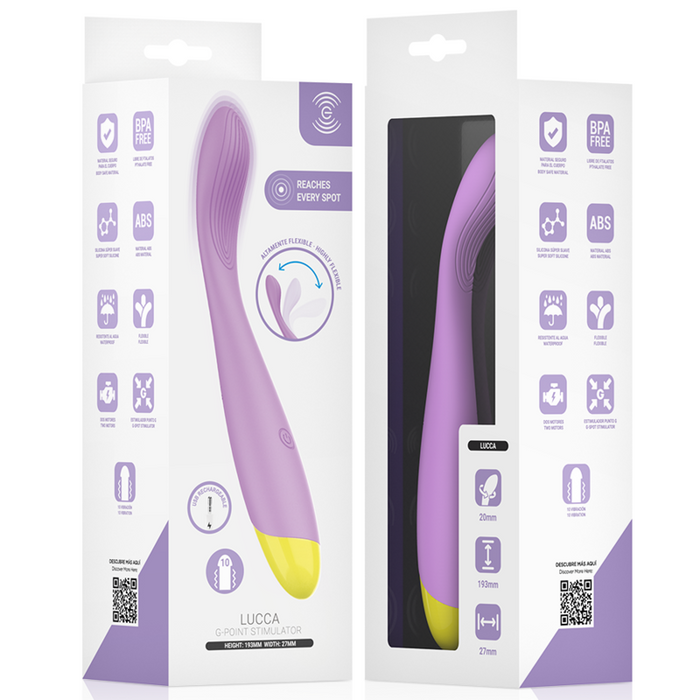 Intense Lucca Estimulador Del Punto G Flexible 19,3 cm