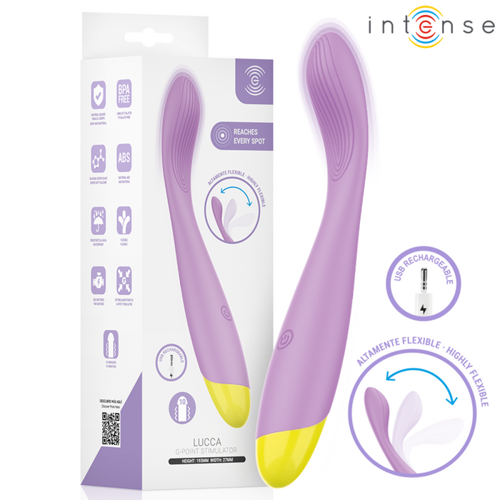 Intense Lucca Estimulador Del Punto G Flexible 19,3 cm