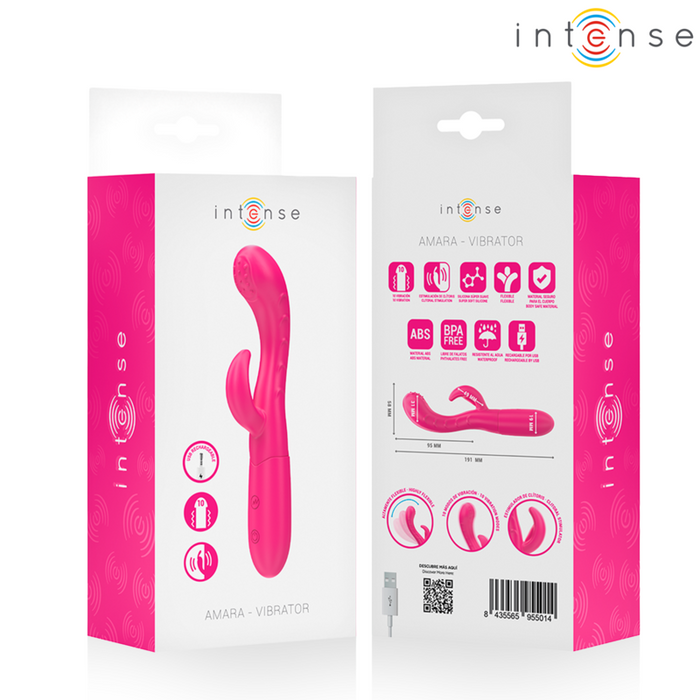 Intense Amara Estimulador De Clítoris Con Lengua Rosa