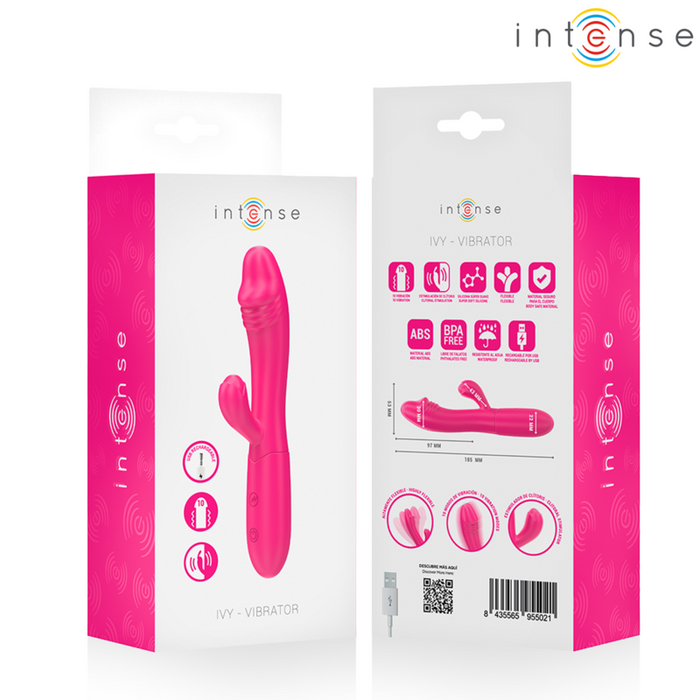 Intense Ivy Vibrador Flexible Con Lengua Estimuladora