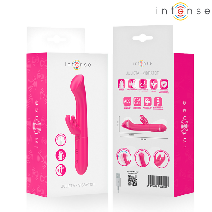 Intense Julieta Vibrador Conejo 18,6 cm Con 10 Vibraciones