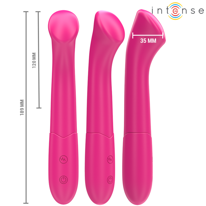 Paty Vibrador Flexible de Silicona 10 Modos 19 cm
