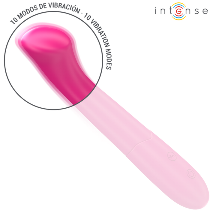 Paty Vibrador Flexible de Silicona 10 Modos 19 cm